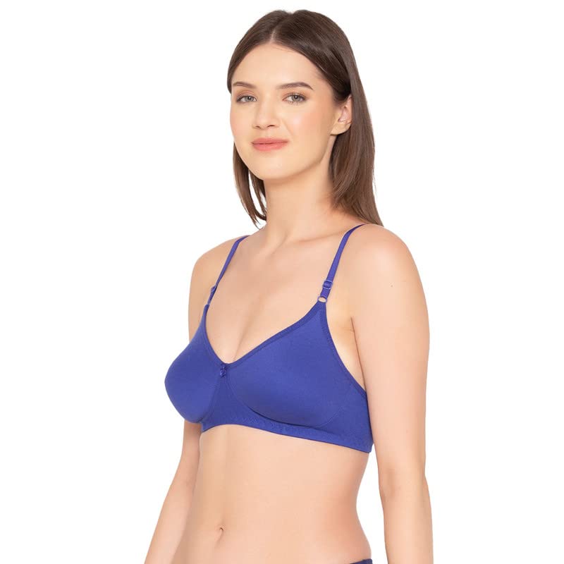 Image of Groversons Paris Beauty Women's Pack of 2 Seamless Non-Padded, Non-Wired Bra (COMB09)