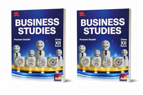 Image of VK Business Studies Class 12 by Poonam Gandhi (Part I & Part II Combo) - Edition for 2026-27 CBSE Exams | Includes Case Studies, MCQs & Solved Board Papers
