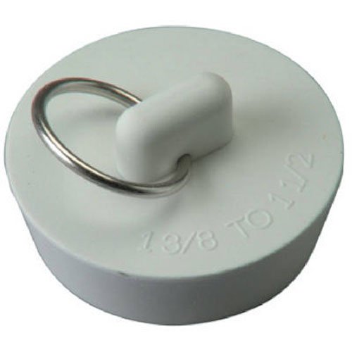 Master Plumber PSB8020 Rubber Stopper, 1-1/2-Inch, White