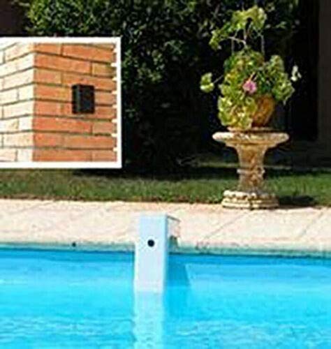 Alarme Piscine + 1 SIRÈNE DÉPORTÉE + 1 CLÉ MAGNÉTIQUE (Couverture 4 M X 8 M – 32 M2)