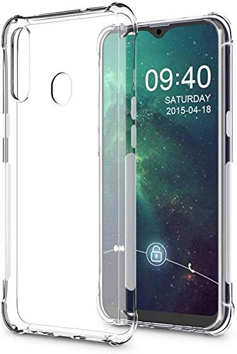 SmartLike Liquid Crystal Back Cover for Samsung Galaxy A20s / Samsung Galaxy A20 s - Transparent
