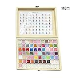 Farba Żelowa Do Paznokci | Paleta 70 Kolorów Do Francuskiego Manicure Techniką Patting - Żel do paznokci,Na Podróże, Imprezy, Studio, Salon, Dom, Dla Dziewczyn, Kobiet I