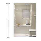 Zelen Transfer Pole for Seniors, Security Pole Tension Mounted Floor to Ceiling Grab Bar Pole for Elderly Assist, Handicap Pole Safety Assist Bathroom Grab Bar Security Support Handle