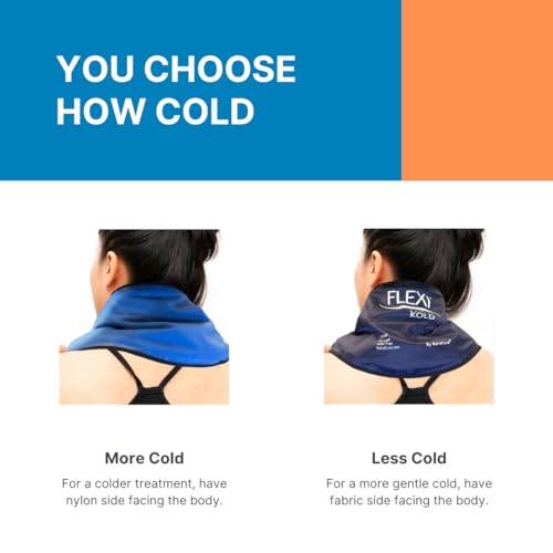 Image of FlexiKold Neck Gel Cold Pack with Straps