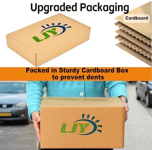 Miniatura 7 de LJY 16 contenedores cuadrados de plástico transparente con tapas para objetos pequeños y otros proyectos de manualidades (3.3 x 3.3 x 1.1 pulgadas,