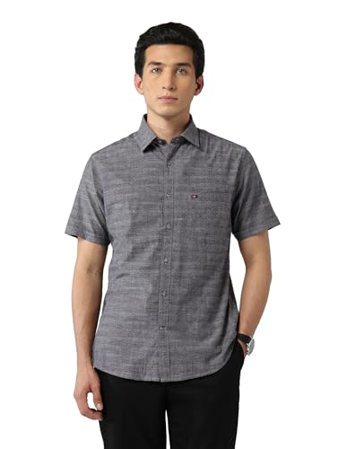 Image of AD by Arvind Modern Slim Fit Tartan Checked Shirt
