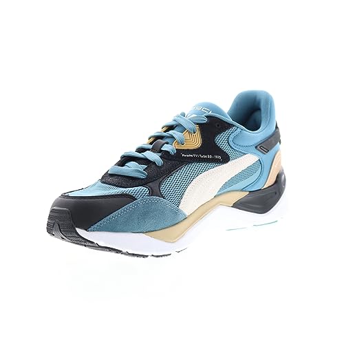 PUMA Mens Porsche Legacy TRC Prevaze Lace Up Sneakers Shoes Casual - Blue4