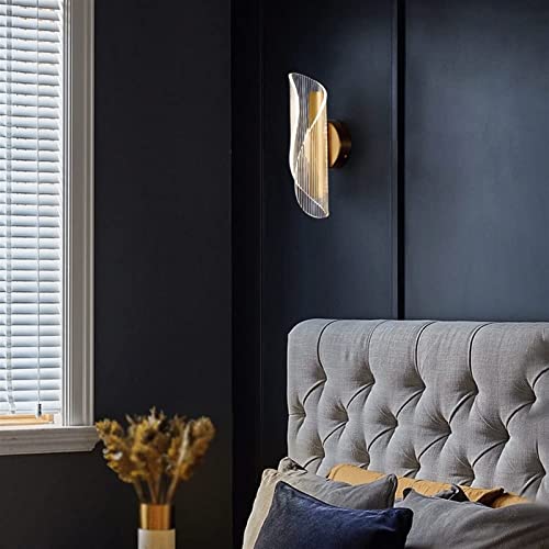 Lámpara interior de pared creativa tipo rollo para iluminar comedores oscuros 3