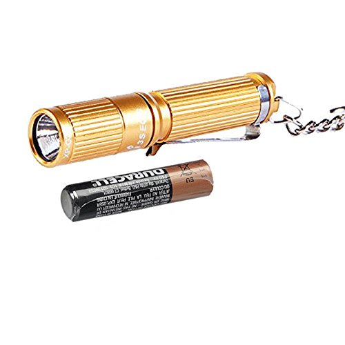 OLIGHT i3s EOS 80 Lumen Keychain Flashlight -Multiple Color Upgrade Version with 1 X LegionArms AAA Battery