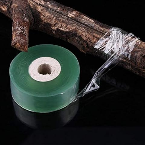 Jeanoko Herramienta de injerto de Ramas Cinta de jardinería autoadhesiva Transparente Cover