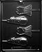 Cybrtrayd S110 Cheerleader Lolly Chocolate Candy Mold with Exclusive Cybrtrayd Copyrighted Chocolate Molding Instructions