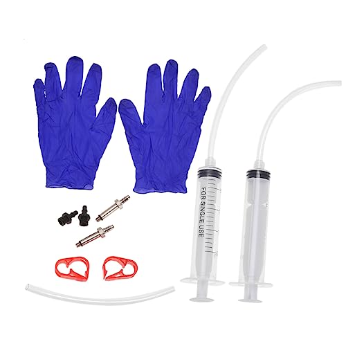 BRIGHTFUFU Bike Oil Disc Brake Bleed Kit Hydraulic Maintenance Tool for Avid Formula Lightweight Portable Effortless Brake Bleeding Essential for Bicycle Maintenance