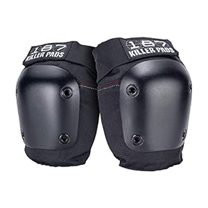 187 Killer Pads Fly Knieschoner Schwarz L