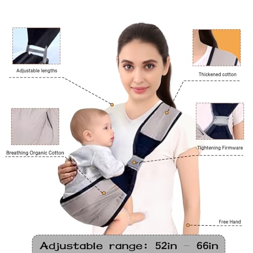Miao Paw Baby Sling Carrier,Baby Carrier Newborn To Toddler thumb #1