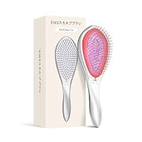 Amazon | emsブラシ 電気ブラシ 赤色・青色LED イオンケア サラサラ 髪