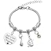 Mwphuy Singing Gift Music Lover Gifts for Women Singing Bracelet Music Gifts for Singers Inspirational Gift for Friend Fans Singing Lover Bracelet Music Themed Gifts Birthday Graduation Gifts
