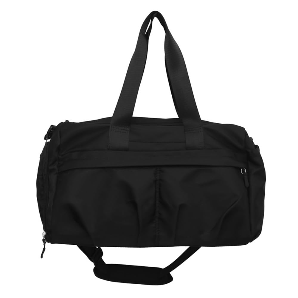 Borsa da Viaggio da Donna Borsa da viaggio for bagagli asciutti e bagnati, borsa portaoggetti for yoga per i Viaggi Giornalieri(Schwarz)