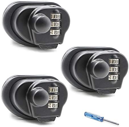 RioRand Trigger Lock 3 Digit Combination Gun Lock Gun Trigger Lock Accessories (3PCS)