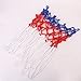 RNXRZANK Standard 3 Colors Nylon Basketball Basket Net Netting Hoop