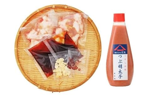 博多名物セット 明太子 300g もつ鍋 2人前