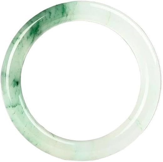 Honmin® Natural Jade Bracelet for Women | Thin Round Bangle, Stone Jewelry hand acessories