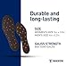 Nikken Kenko mStrides - Insoles 20211 - Men’s Shoe Sizes 7-12, Pair, Cut-to-Fit Design with Magnetic Technology