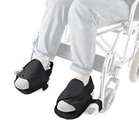 POONGURY Rutschfeste feste Fußgurte, Schuhhalterungen für Rollstühle, rutschfeste Schuhe für Rollstuhlfahrer