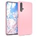 Produktbild EAZY CASE Handyhülle Silikon mit Kameraschutz kompatibel mit Honor 20 / Huawei Nova 5T in Rosa, Ultra dünn, Slimcover, Silikonhülle, Hülle, Softcase, Backcover