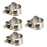 Bague de serrage - ces colliers peuvent également recyclés et réutilisés grâce au matériau en acier inoxydable qui leur permet de fonctionner longtemps, colliers de serrage