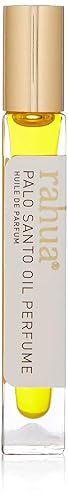 Rahua Perfume de aceite de Palo Santo 0.33 onzas líquidas, aceite de perfume inspirado en dinamisante. Natural, de larga duración,