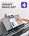 Donner DEP-10 Digital Piano 88 Key Semi-Weighted, Full-Size Electric Piano Portable Keyboard for Beginners, with Sustain Pedal, Power Supply