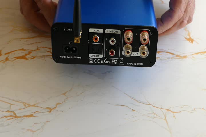 Produktbild von LONPOO Mini Bluetooth HiFi-Verstärker 200W Mit Fernbedienung