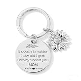 KAIDILA Mothers Day Gifts for Mom - Birthday Gifts for Mom, Sentimental Mom Keychain