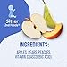 Gerber Natural For Toddler Apple Pear Peach 3.5oz Pouch