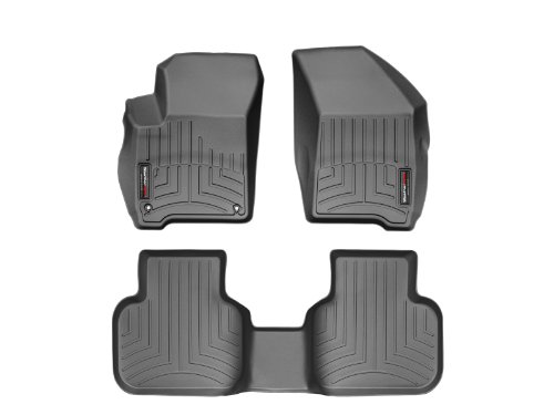 WeatherTech Custom Fit FloorLiner for Dodge Journey - 1st & 2nd Row (Black)