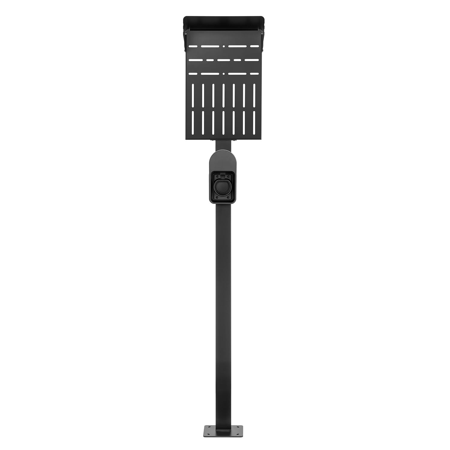 Maclean MCE456 Supporto esterno per caricabatterie per auto EV e PHEV acciaio, 15 kg max