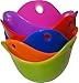 Egg Poacher, Pack of 6, Silicone Egg Poaching Cups, Microwave, Stovetop, Oven Egg Cooking, Food grade, BPA Free