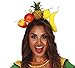 shoperama Serre-tête avec 5 fruits exotiques Samba Miranda - Accessoire de costume de Rio