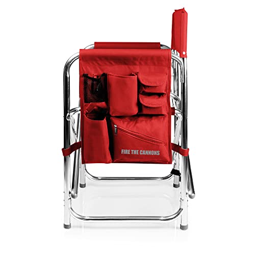 Image of Picnic TIME NFL Unisex-Adult NFL Sports Chair with Side Table, Beach Chair, Camp Chair for Adults