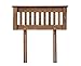 Morriswood - Paratia/testiera da Letto in Legno di Quercia, 92 cm Circa