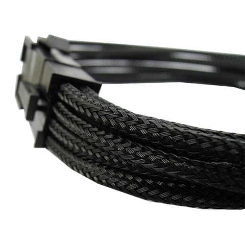 Gelid Solutions Cable 8 PIN PCI-E | Single Sleeve Black | AWG 18 | Sizes 30cm | Color: Black