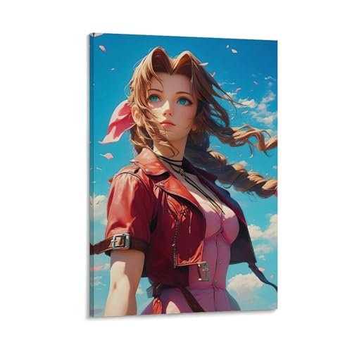 �t�@�C�i���t�@���^�W�[ �|�X�^�[ (41) �o�X���[�� �x�b�h���[�� ���r���O���� �L�����o�X �E�H�[���A�[�g �v�����g12x18inch(30x45cm)