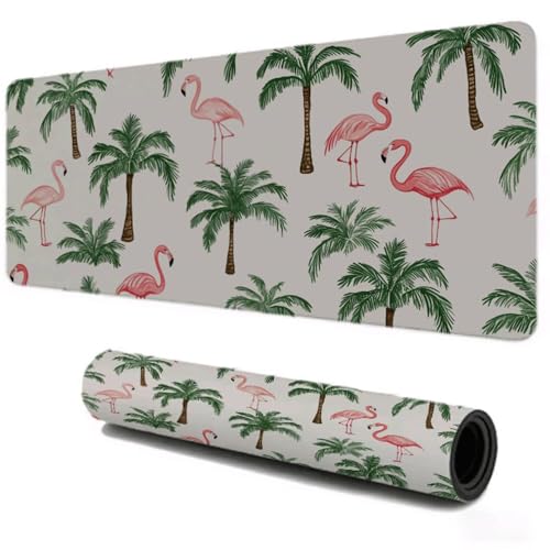 Alfombrilla Ratón Gaming 700x300, Mejora Velocidad y Precisión, Flamenco Animales Mouse Pad Antideslizante, Alfombrillas Raton de Oficina y Casa, Accesorio Gaming para Ordenador Ratón Teclado S-269