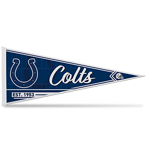 Image of Rico Industries NFL Football Classic 12 inch x 30 inch Felt Wall Decor Pennant - Great for Home /Bed Room /Man Cave Decor