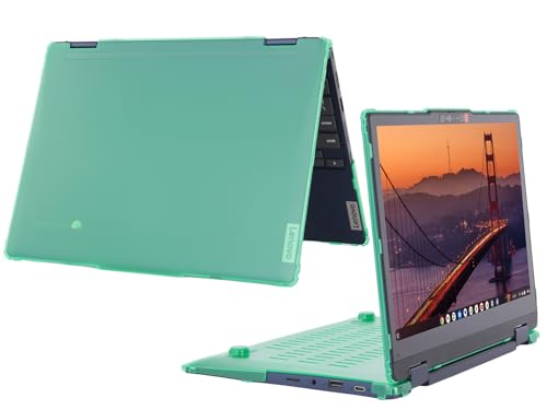 Funda Lenovo IP Flex 3 Chrome 12IAN8 mCover de 12.2'' verde rígida protectora
