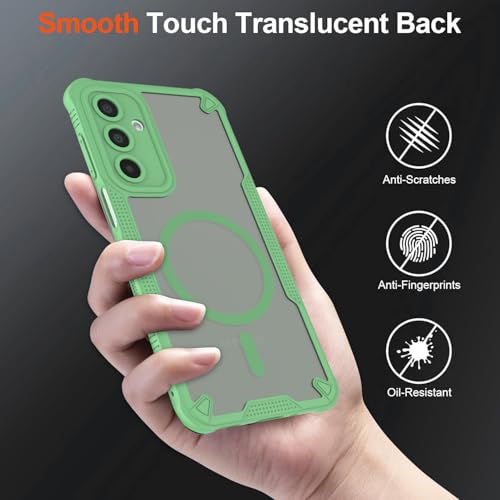 Coque Samsung Galaxy A16 MagSafe verte avec protège-écran mat - 5