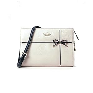 Kate Spade Cherry Street Danna Cement Black Crossbody Handbag