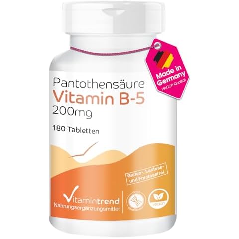 Vitamine B5 200mg - Vitamintrend Cover