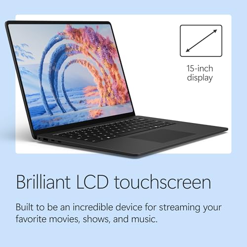 Image of Microsoft Surface Laptop (2026), 15-inch Premium Performance Laptop, Snapdragon X2 Elite Processor, Touchscreen Display, 16GB RAM, 1TB SSD Storage, Windows 11 Copilot+ PC Built for AI, Black