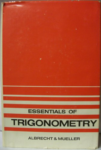 Essentials of Trigonometry 0534052746 Book Cover